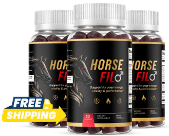 HorseFil men's strength capsules three bottle package